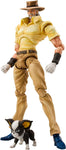 Jojo no Kimyou na Bouken - Stardust Crusaders - Hermit Purple - Iggy - Joseph Joestar - Super Action Statue #17 - 2024 Re-release (Medicos Entertainment)ㅤ