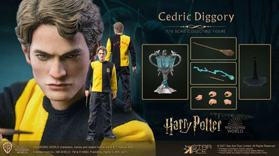 Cedric Diggory (Tri-Wizard Version) – Star Ace Toys Ltd. – ActionFigure Brasil — com base expositora