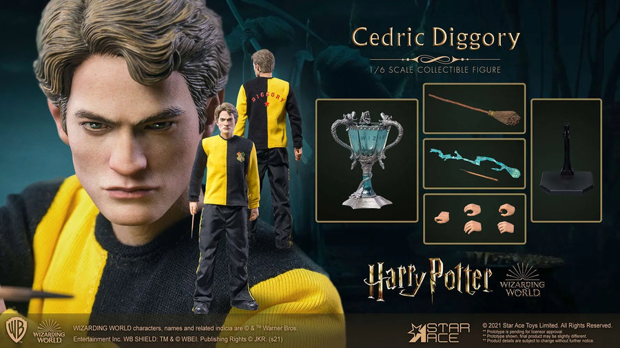 Cedric Diggory (Tri-Wizard Version) – Star Ace Toys Ltd. – ActionFigure Brasil