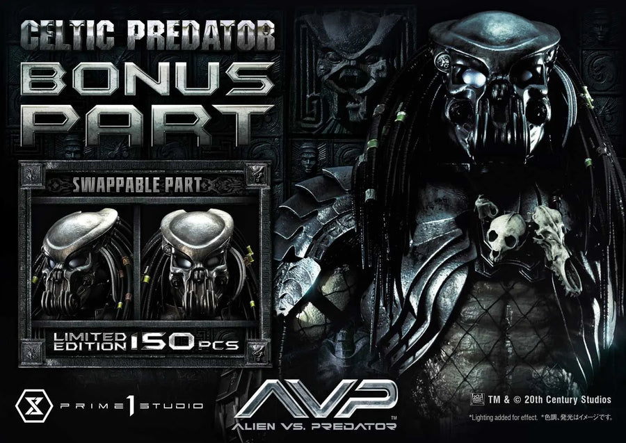Celtic Predator (Bonus Version) Alien vs. Predator – Prime1Studio – ActionFigure Brasil