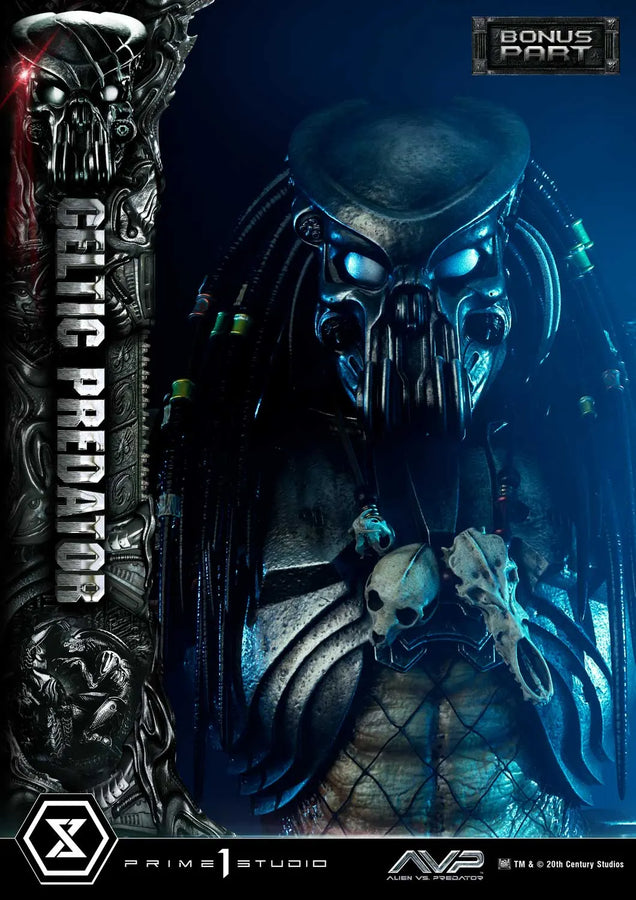 Celtic Predator (Bonus Version) Alien vs. Predator – Prime1Studio – ActionFigure Brasil