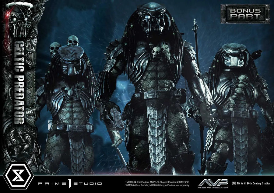Celtic Predator (Bonus Version) Alien vs. Predator – Prime1Studio – ActionFigure Brasil