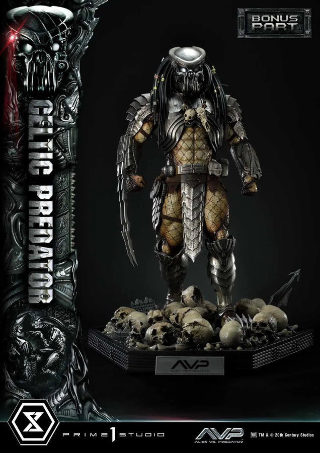 Celtic Predator (Bonus Version) Alien vs. Predator – Prime1Studio – ActionFigure Brasil
