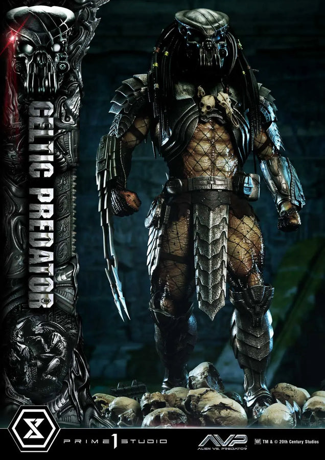 Celtic Predator (Bonus Version) Alien vs. Predator – Prime1Studio – ActionFigure Brasil
