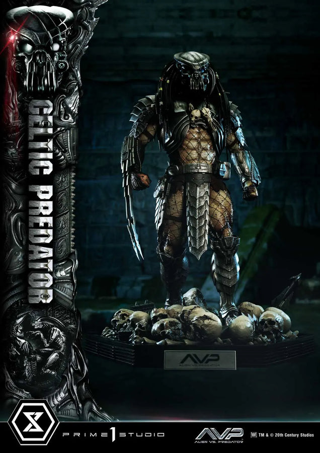Celtic Predator (Bonus Version) Alien vs. Predator – Prime1Studio – ActionFigure Brasil