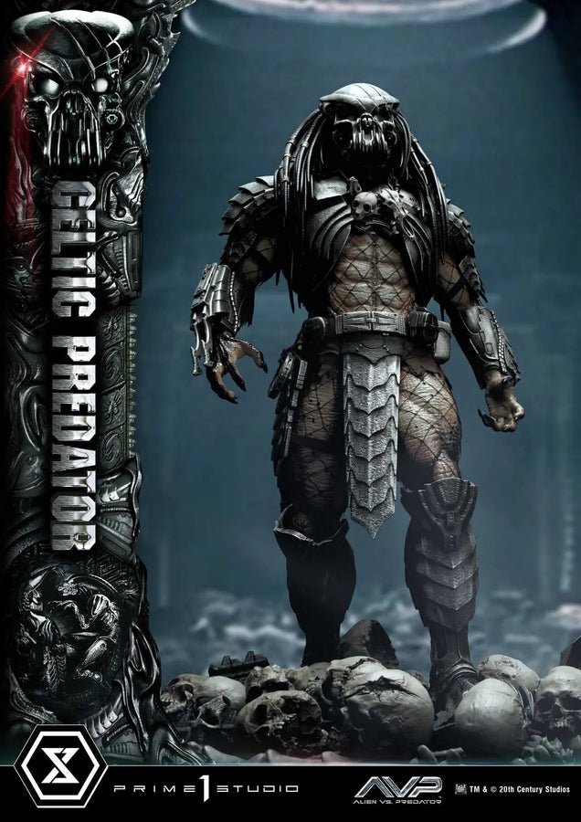 Celtic Predator (Bonus Version) Alien vs. Predator – Prime1Studio – ActionFigure Brasil