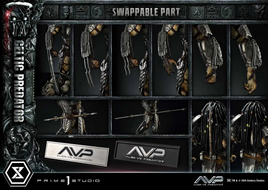 Celtic Predator (Bonus Version) Alien vs. Predator – Prime1Studio – ActionFigure Brasil