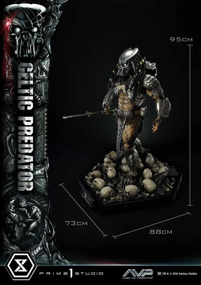 Celtic Predator (Bonus Version) Alien vs. Predator – Prime1Studio – ActionFigure Brasil