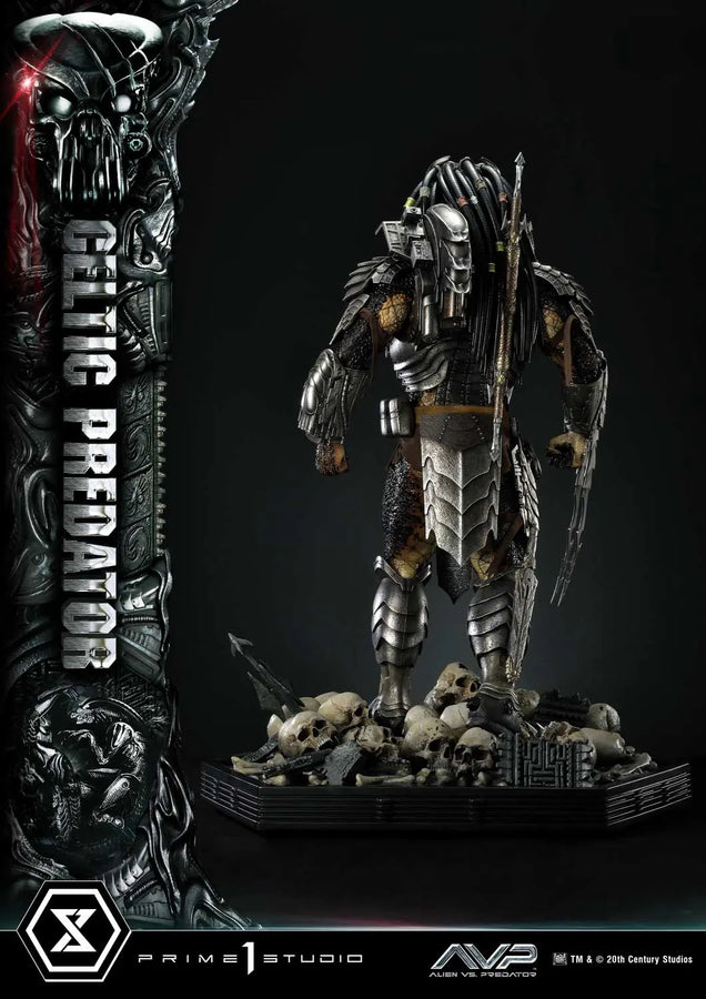 Celtic Predator (Bonus Version) Alien vs. Predator – Prime1Studio – ActionFigure Brasil