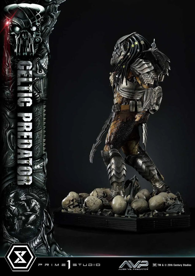 Celtic Predator (Bonus Version) Alien vs. Predator – Prime1Studio – ActionFigure Brasil