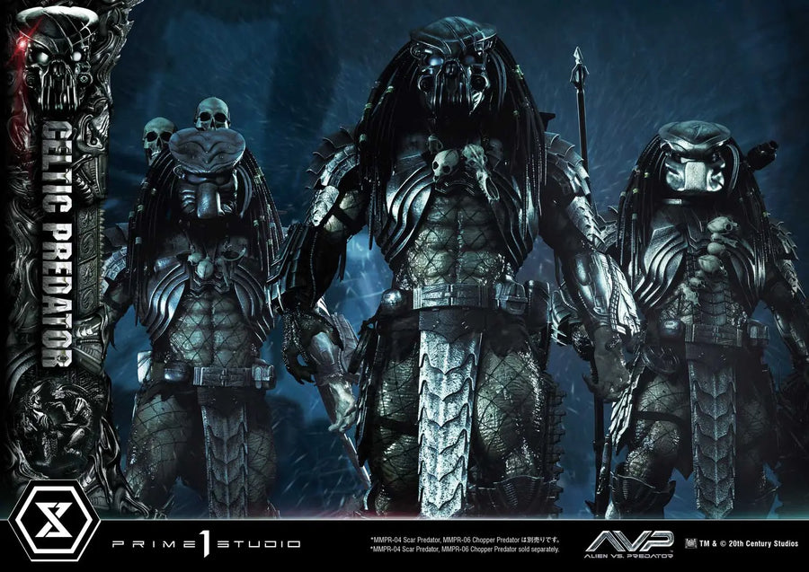 Celtic Predator (Bonus Version) Alien vs. Predator – Prime1Studio – ActionFigure Brasil
