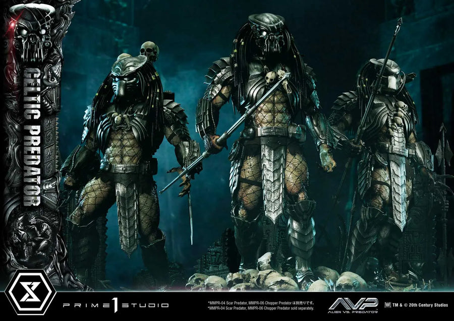 Celtic Predator (Bonus Version) Alien vs. Predator – Prime1Studio – ActionFigure Brasil