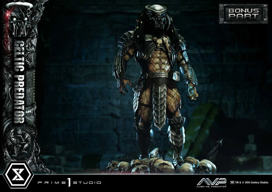 Celtic Predator (Bonus Version) Alien vs. Predator – Prime1Studio – ActionFigure Brasil