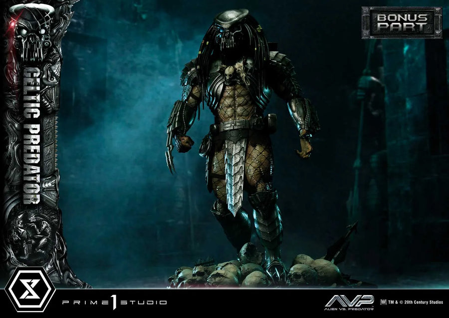Celtic Predator (Bonus Version) Alien vs. Predator – Prime1Studio – ActionFigure Brasil
