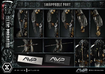 Celtic Predator - LIMITED EDITION: TBD (Standard Version) – Prime 1 Studio – ActionFigure Brasil — iluminação de estúdio