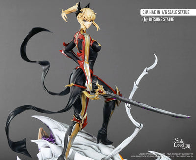 Chae Hae – Kitsune Statue – ActionFigure Brasil — com base expositora