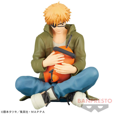 Chainsaw Man - Denji - Pochita - Break Time Collection Vol. 1 (Bandai Spirits)ㅤ – Bandai Spirits – ActionFigureBrasil — ângulo diferente