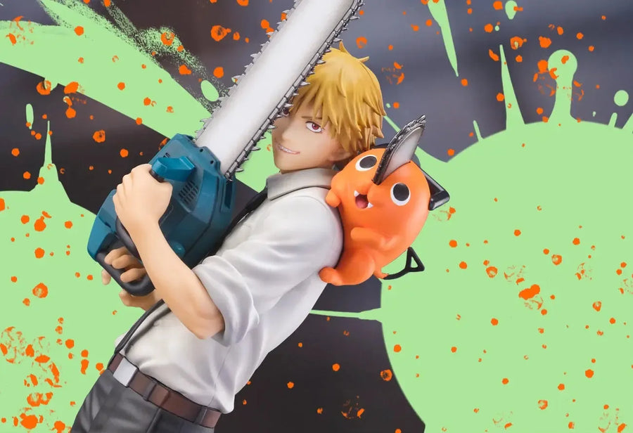 Chainsaw Man - Denji - Pochita - S-Fire - 1/7 (SEGA) [Shop Exclusive]ㅤ – SEGA – ActionFigureBrasil