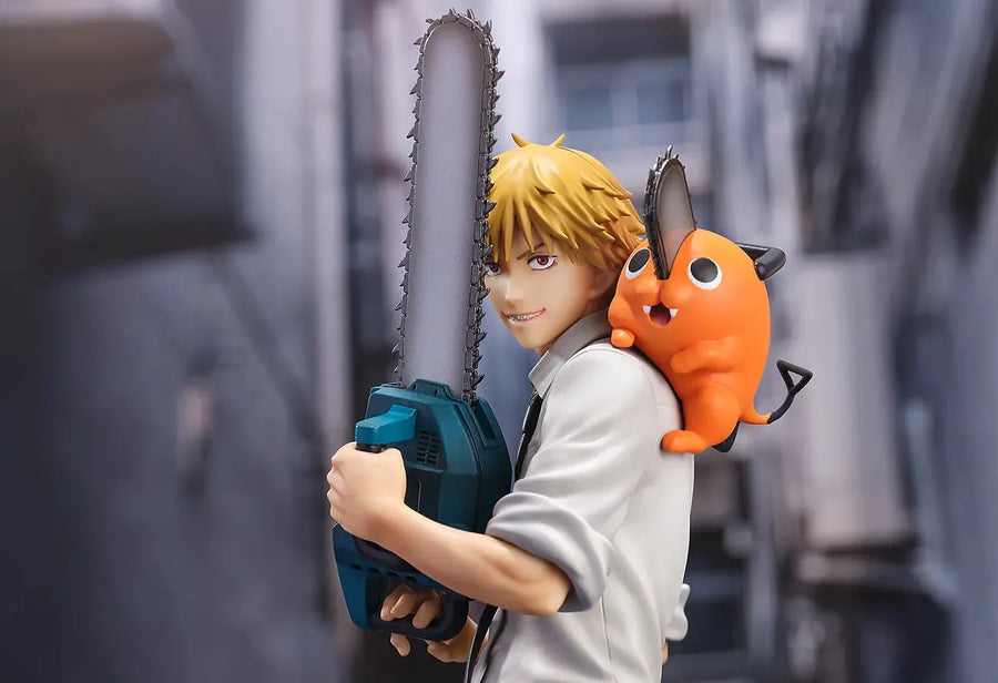 Chainsaw Man - Denji - Pochita - S-Fire - 1/7 (SEGA) [Shop Exclusive]ㅤ – SEGA – ActionFigureBrasil
