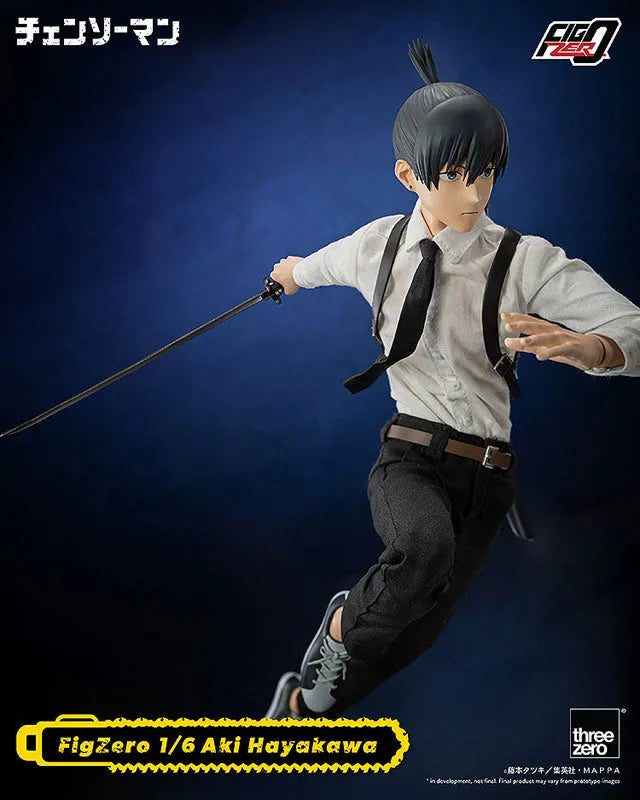 Chainsaw Man - Hayakawa Aki - FigZero - 1/6 (ThreeZero)ㅤ – ThreeZero – ActionFigure Brasil