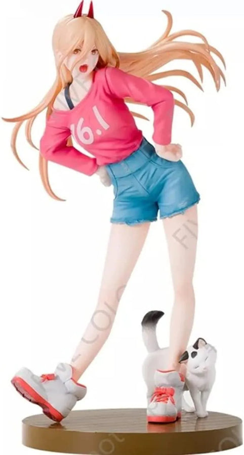 Chainsaw Man - Nyaako - Power - Luminasta (SEGA)ㅤ – Sega – ActionFigure Brasil