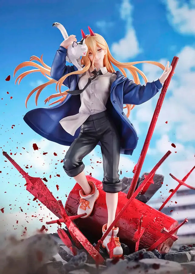 Chainsaw Man - Nyaako - Power - S-Fire - 1/7 (SEGA) [Shop Exclusive]ㅤ – SEGA – ActionFigureBrasil