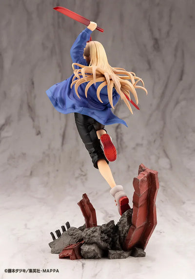 Chainsaw Man - Power - ARTFX J - 1/8 (Kotobukiya)ㅤ – Kotobukiya – ActionFigureBrasil — com base expositora