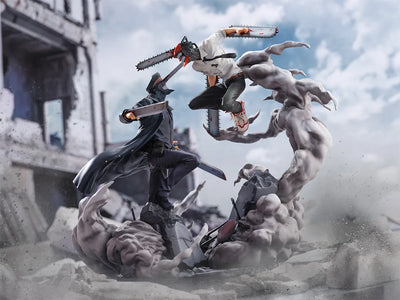 Chainsaw Man - Samurai Sword - S-Fire - Super Situation Figure (SEGA) [Shop Exclusive]ㅤ – SEGA – ActionFigureBrasil — iluminação de estúdio