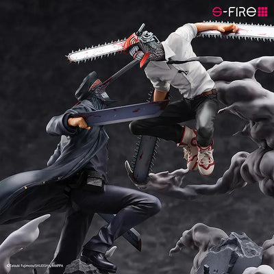 Chainsaw Man vs. Samurai Sword – SEGA – ActionFigure Brasil — iluminação de estúdio