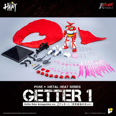 Change!! Getter Robo: Sekai Saigo no Hi - Getter 1 - Metal Heat Series - 2025 Re-release (Art Storm, Pose+)ㅤ – Art Storm – ActionFigureBrasil — com base expositora