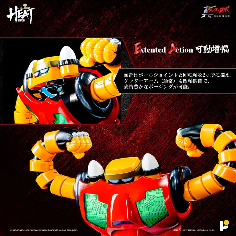 Change!! Getter Robo: Sekai Saigo no Hi - Getter 3 - Metal Heat Series - 2025 Re-release (Art Storm, Pose+)ㅤ – Art Storm,Pose+ – ActionFigure Brasil