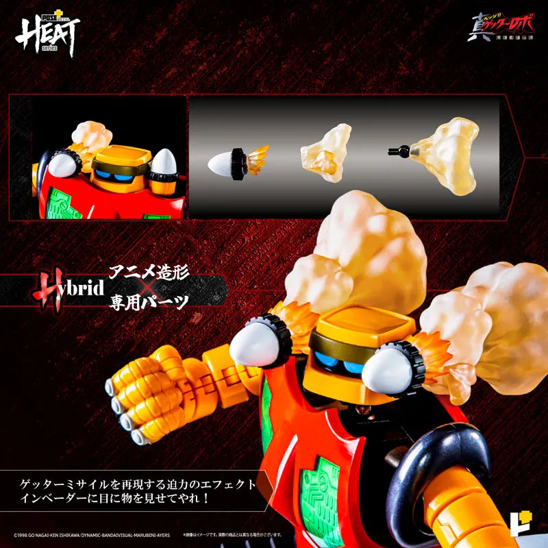 Change!! Getter Robo: Sekai Saigo no Hi - Getter 3 - Metal Heat Series - 2025 Re-release (Art Storm, Pose+)ㅤ – Art Storm,Pose+ – ActionFigure Brasil