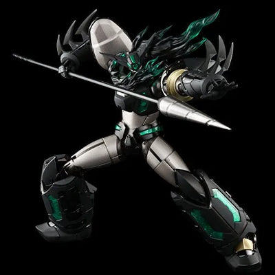 Change!! Getter Robo: Sekai Saigo no Hi - Shin Getter 1 - RIOBOT - Black Ver. (Sentinel)ㅤ – Sentinel – ActionFigureBrasil — ângulo diferente