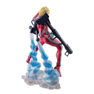 Char Aznable Normal Suit Version – MegaHouse – ActionFigure Brasil — com base expositora