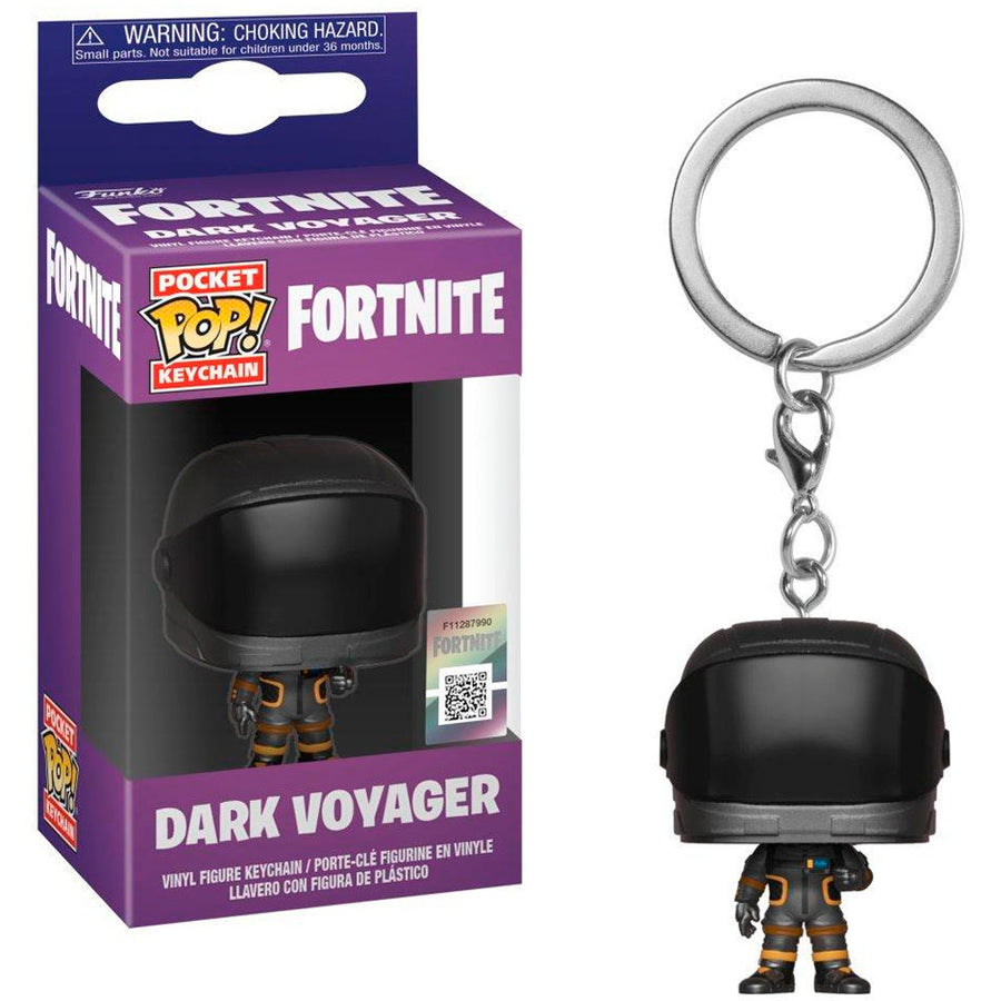 CHAVEIRO FUNKO POCKET POP KEYCHAIN FORTNITE - DARK VOYAGER BRINDE