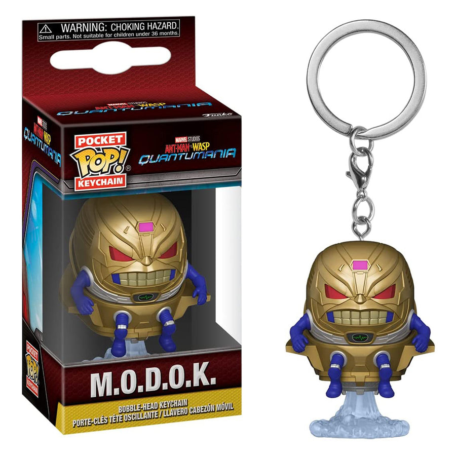 CHAVEIRO FUNKO POCKET POP KEYCHAIN MARVEL ANT-MAN QUANTUMANIA - M.O.D.O.K BRINDE