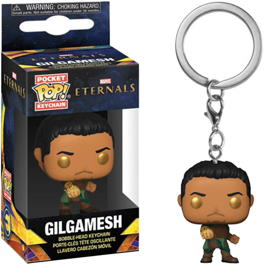 CHAVEIRO FUNKO POCKET POP KEYCHAIN MARVEL ETERNALS - GILGAMESH BRINDE
