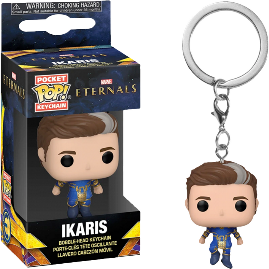 CHAVEIRO FUNKO POCKET POP KEYCHAIN MARVEL ETERNALS - IKARIS BRINDE