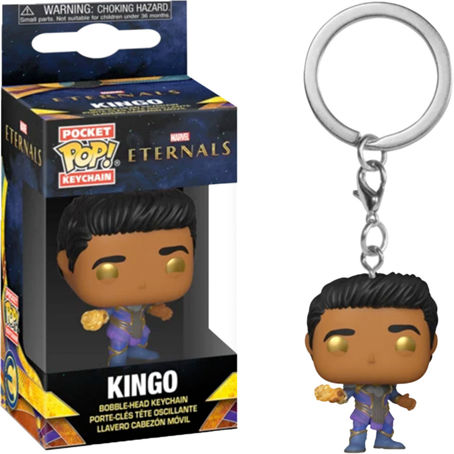 CHAVEIRO FUNKO POCKET POP KEYCHAIN MARVEL ETERNALS - KINGO