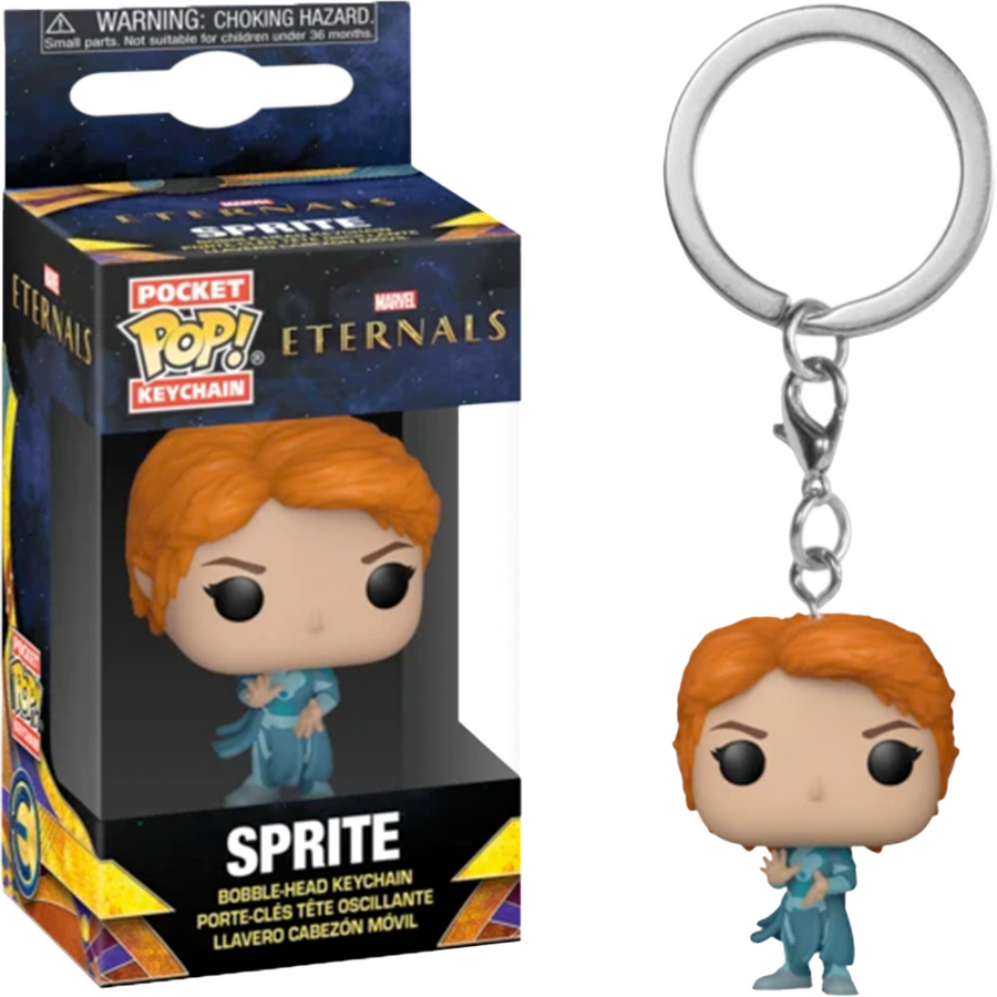 CHAVEIRO FUNKO POCKET POP KEYCHAIN MARVEL ETERNALS - SPRITE BRINDE