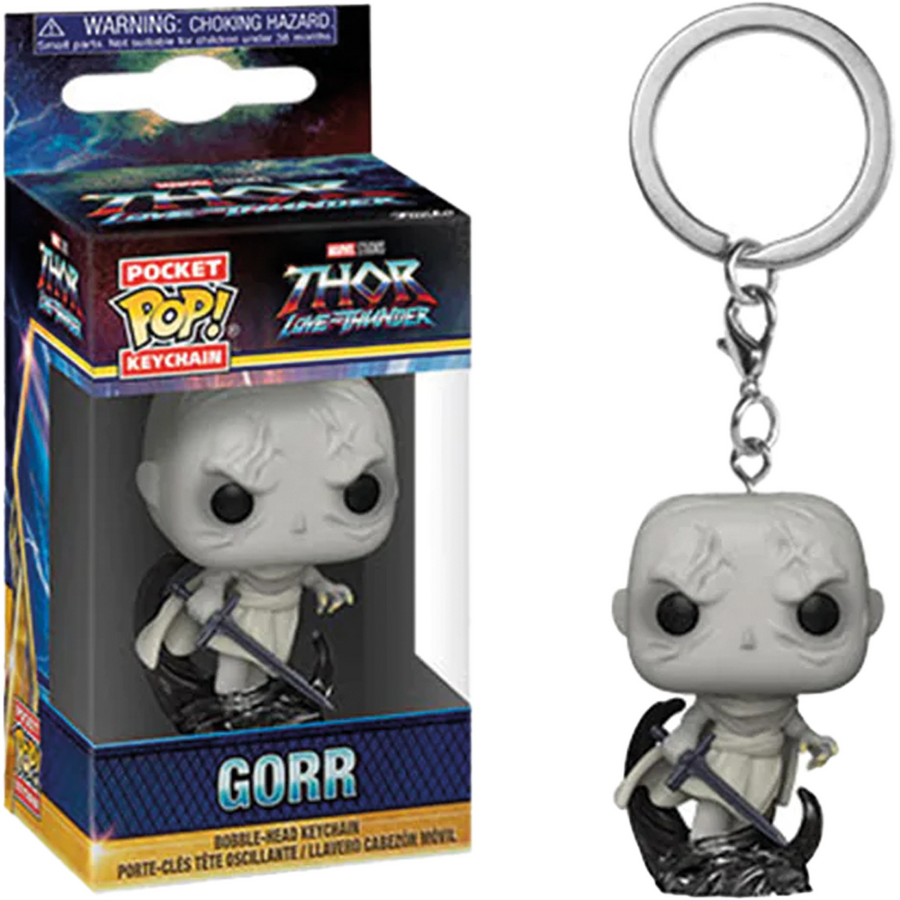 CHAVEIRO FUNKO POCKET POP KEYCHAIN MARVEL THOR: LOVE AND THUNDER - GORR BRINDE