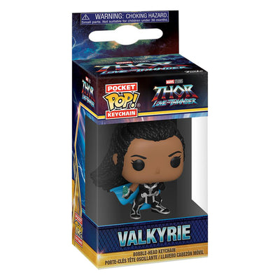 CHAVEIRO FUNKO POCKET POP KEYCHAIN MARVEL THOR LOVE AND THUNDER - VALKYRIE