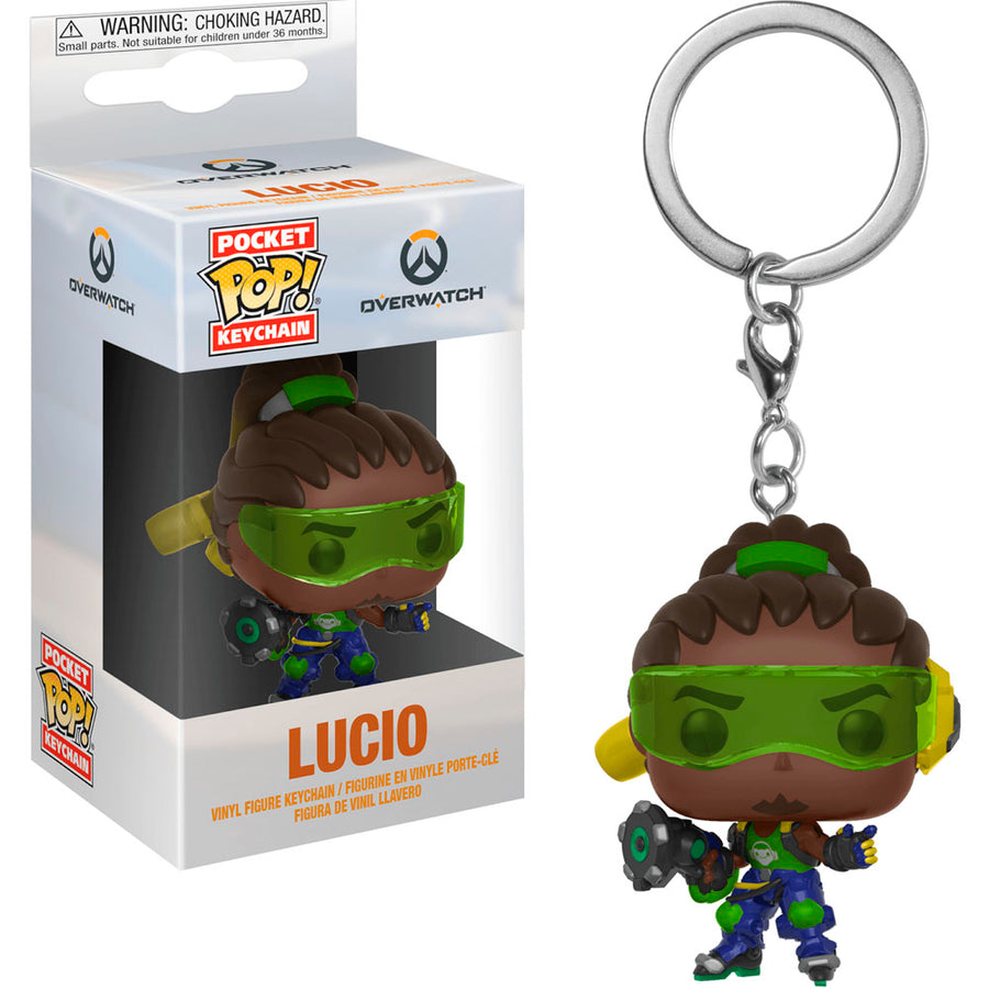 CHAVEIRO FUNKO POCKET POP KEYCHAIN OVERWATCH - LUCIO