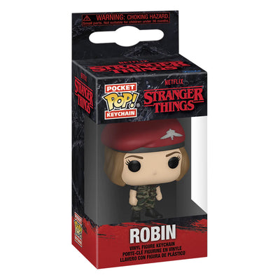 CHAVEIRO FUNKO POCKET POP KEYCHAIN STRANGER THINGS S4 - ROBIN 65629