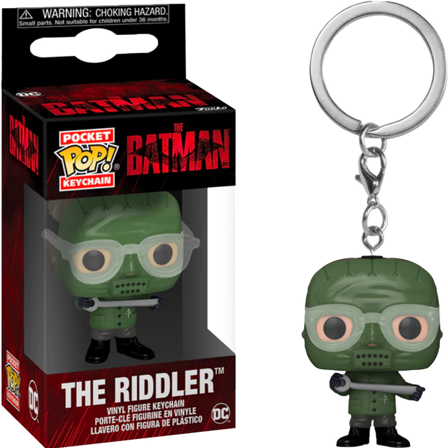 CHAVEIRO FUNKO POCKET POP KEYCHAIN THE BATMAN - THE RIDDLER BRINDE