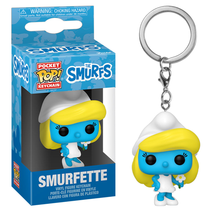 CHAVEIRO FUNKO POCKET POP KEYCHAIN THE SMURFS - SMURFETTE (79256)