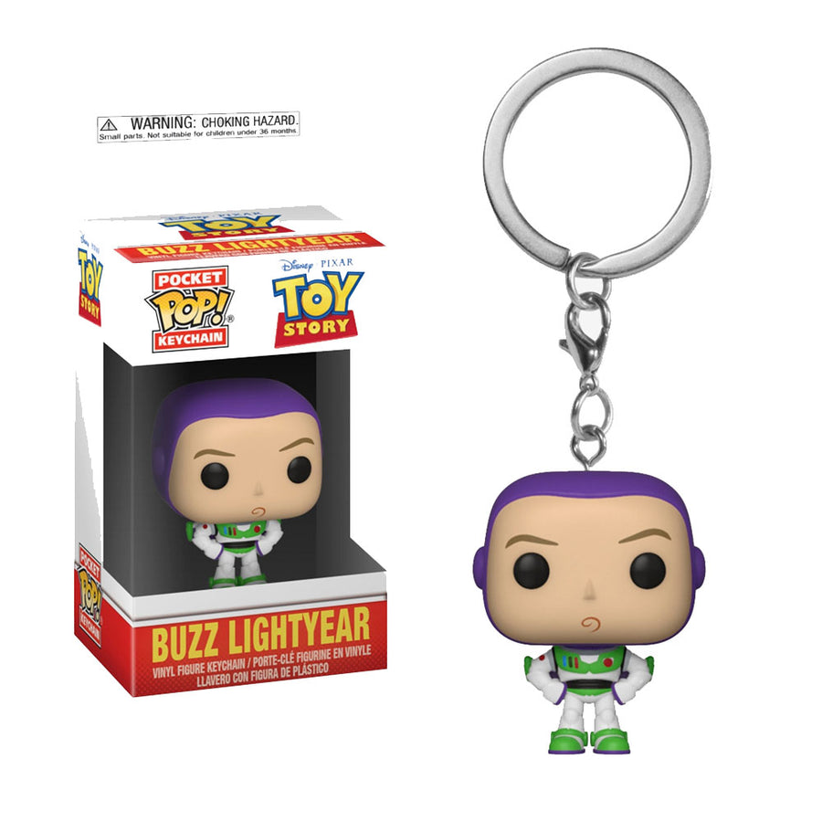 CHAVEIRO FUNKO POCKET POP KEYCHAIN TOY STORY BUZZ LIGHTYEAR BRINDE