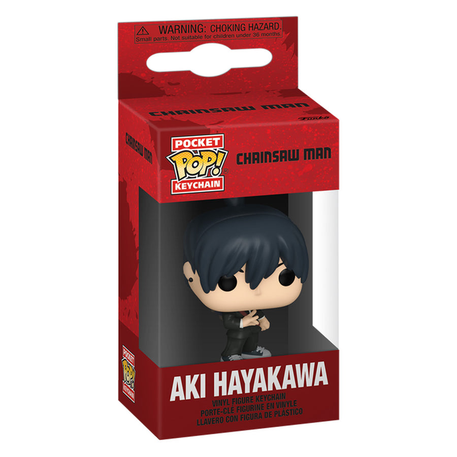 CHAVEIRO FUNKO POP KEYCHAIN CHAINSAW MAN - AKI HAYAKAWA (83633)