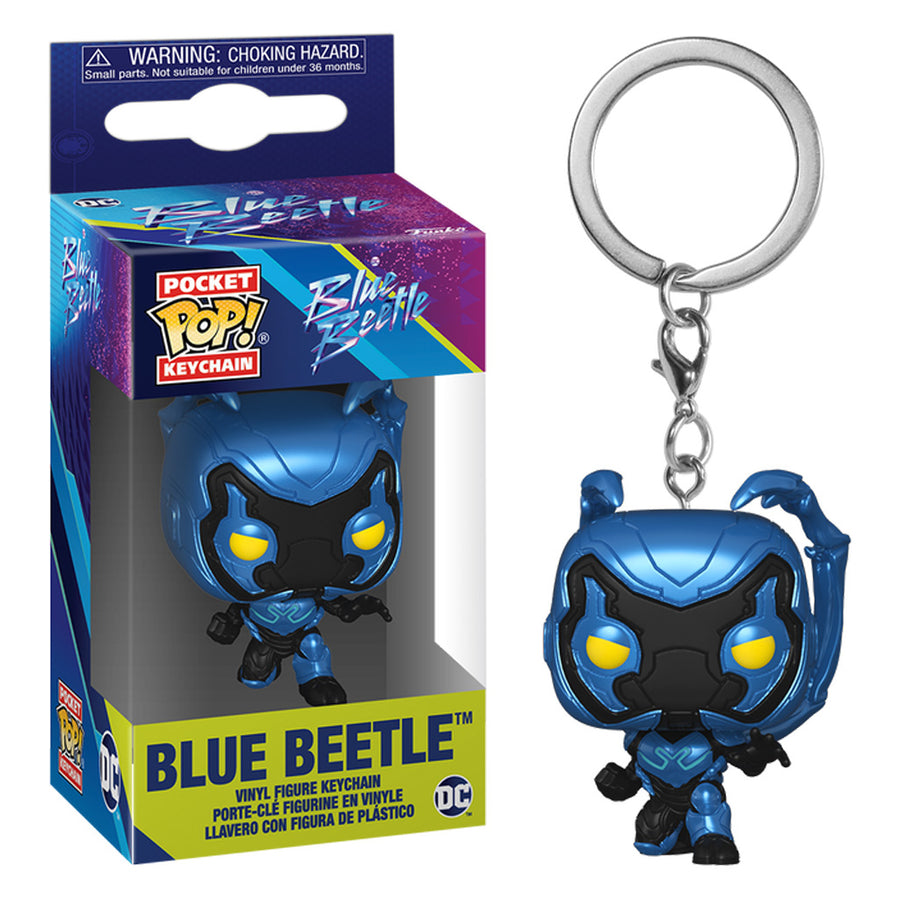 CHAVEIRO FUNKO POP KEYCHAIN DC BLUE BETTLE (72348) BRINDE