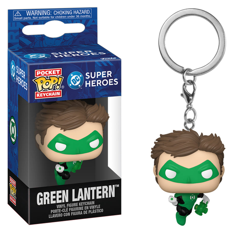 CHAVEIRO FUNKO POP KEYCHAIN DC SUPER HEROES - GREEN LANTERN (86375) BRINDE